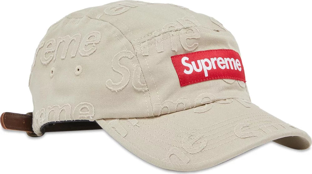Lasered Twill Camp Cap "Tan"