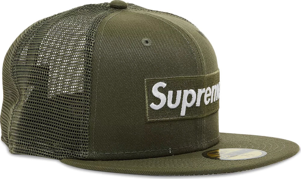 Box Logo Mesh Back New Era® "Olive"