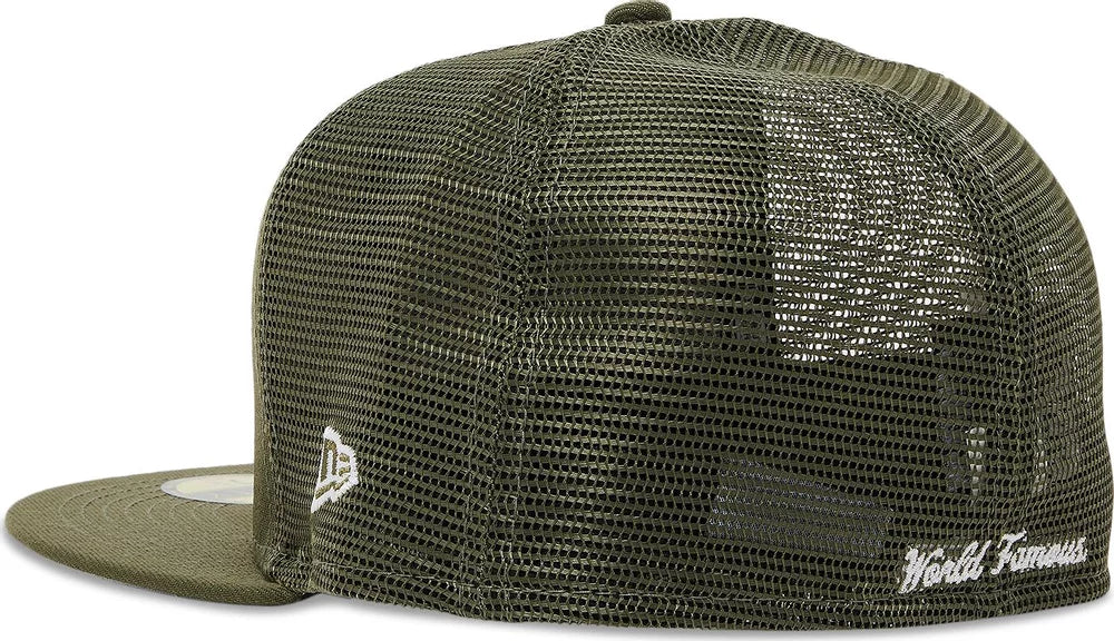 Box Logo Mesh Back New Era® "Olive"