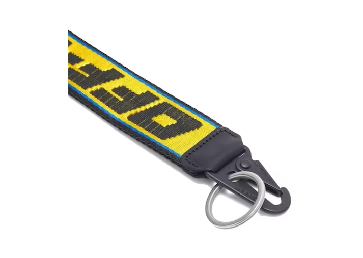 Off White Industrial Keychain "Yellow/Blue"