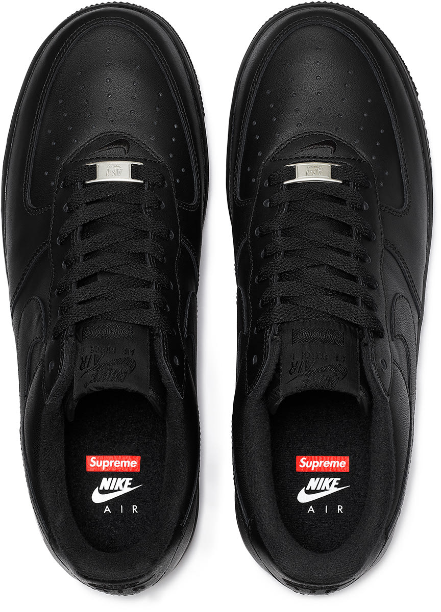 Nike Air Force 1 Low x Supreme "Box Logo - Black"