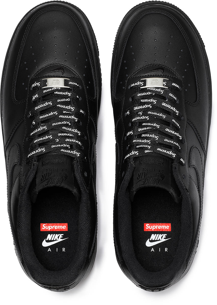 Nike Air Force 1 Low x Supreme "Box Logo - Black"
