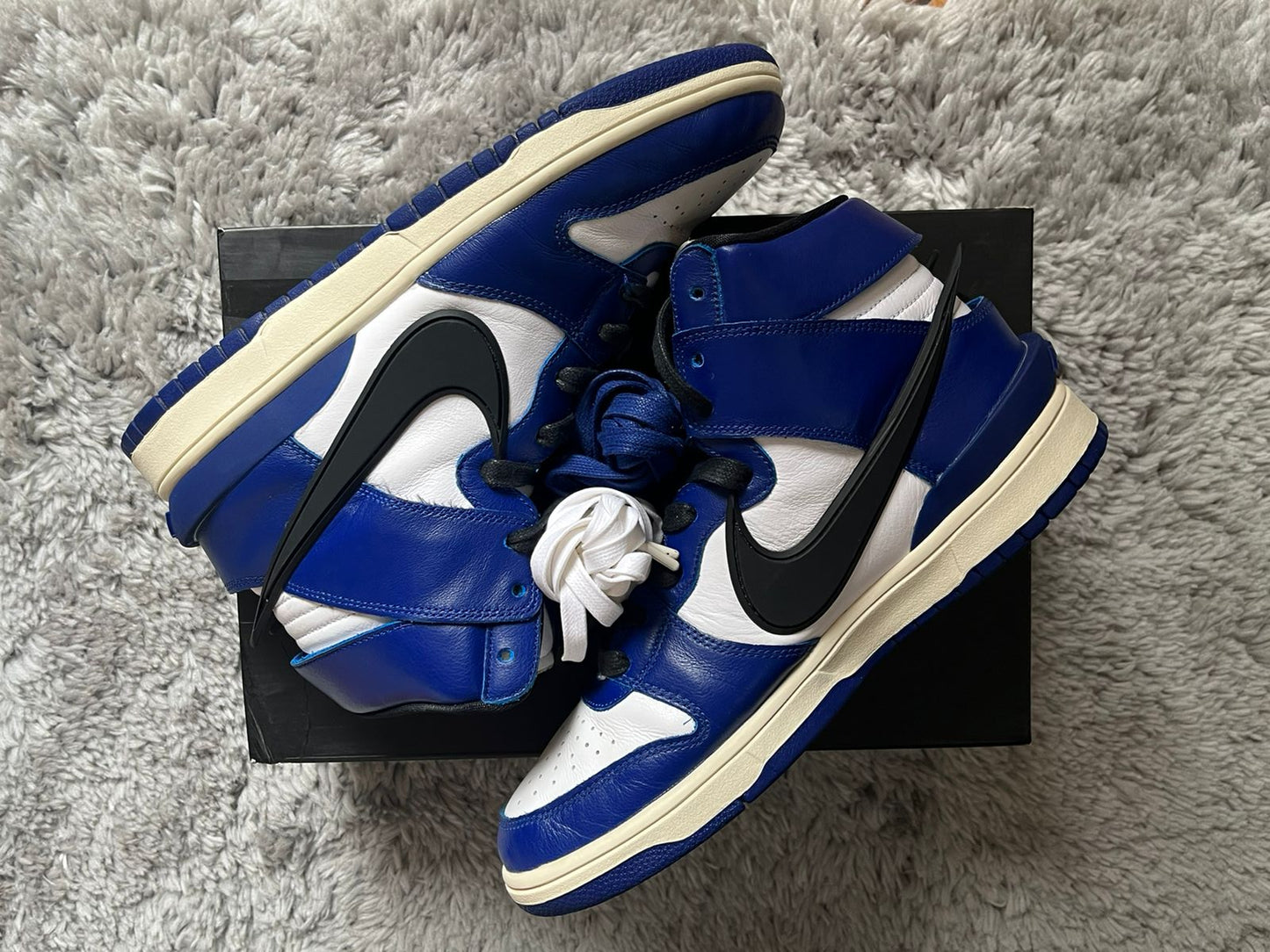 Nike Dunk High x Ambush "Deep Royal"