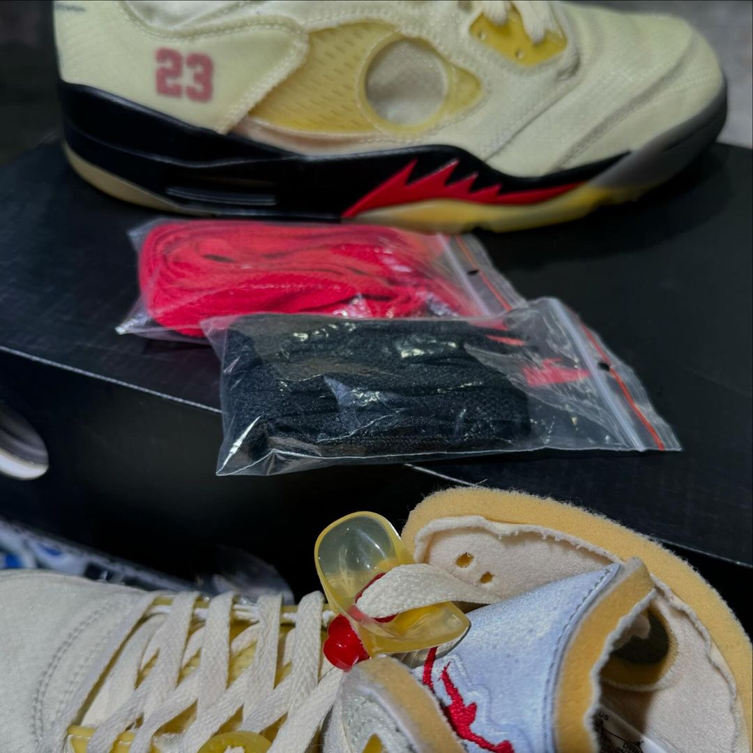 Air Jordan 5 Retro SP "Off-white - Sail"
