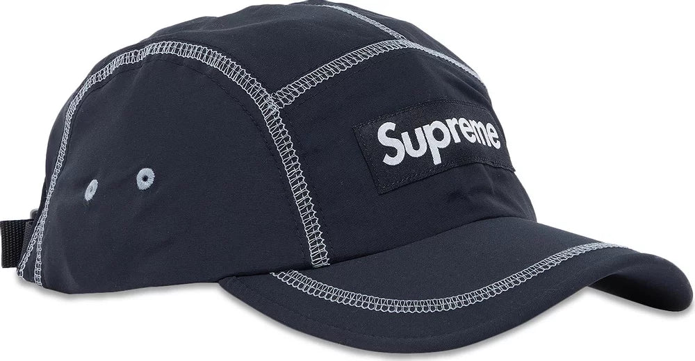 Reflective Stitch Camp Cap "Black"