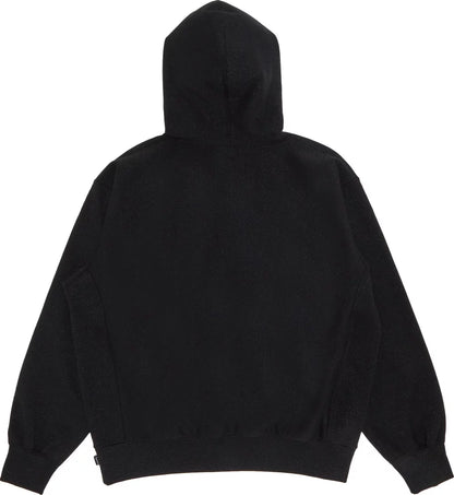 Glitter Arc Hooded Sweatshirt "Black"