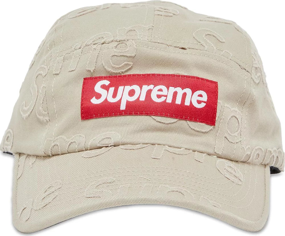 Lasered Twill Camp Cap "Tan"
