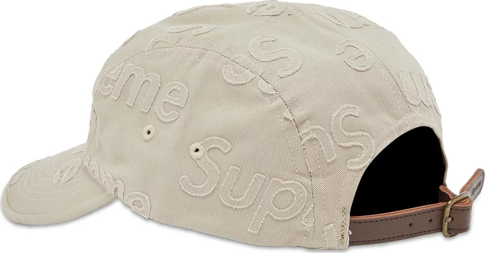 Lasered Twill Camp Cap "Tan"