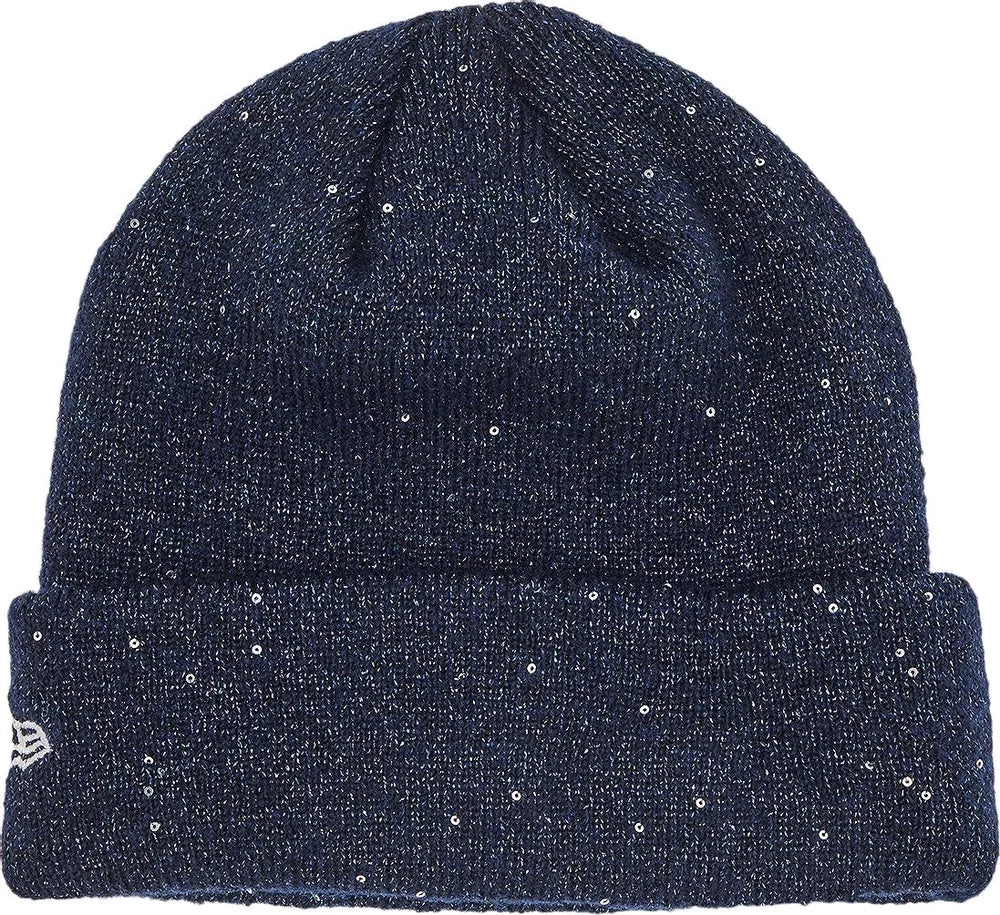 New Era® Metallic Arc Beanie "Navy"