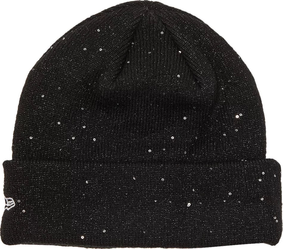New Era® Metallic Arc Beanie "Black"