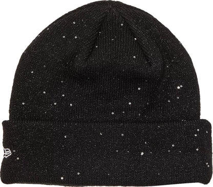 New Era® Metallic Arc Beanie "Black"