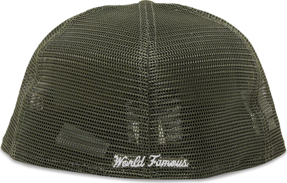 Box Logo Mesh Back New Era® "Olive"