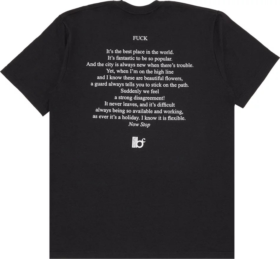Supreme/Bernadette Corporation Fuck Tee