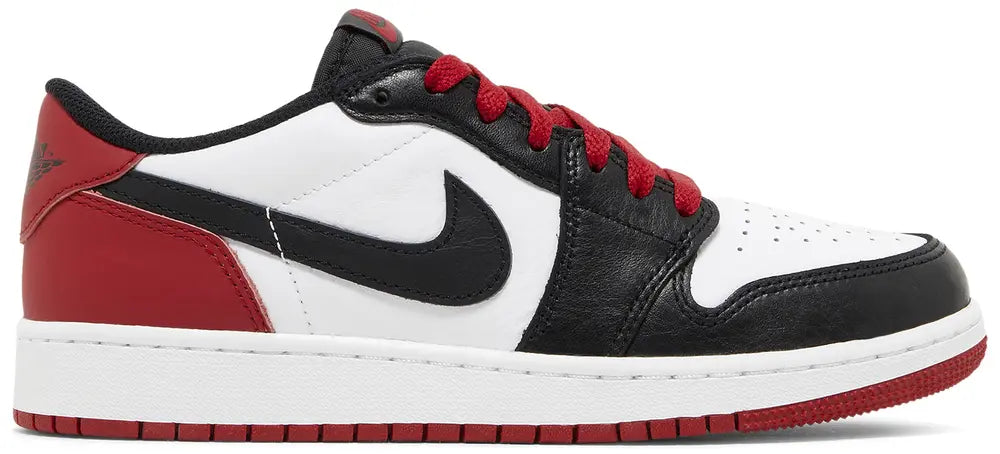 Air Jordan 1 Retro Low OG GS "Black Toe"