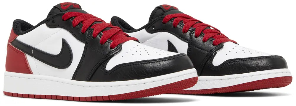 Air Jordan 1 Retro Low OG GS "Black Toe"