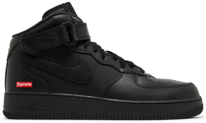 Nike Air Force 1 Mid Supreme "Black"