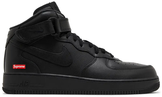 Nike Air Force 1 Mid Supreme "Black"