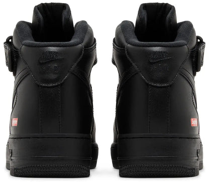 Nike Air Force 1 Mid Supreme "Black"