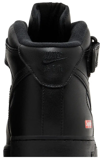 Nike Air Force 1 Mid Supreme "Black"
