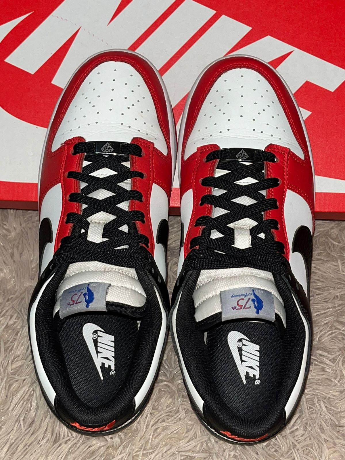 Nike Dunk Low EMB x NBA 75th Anniversary Chicago