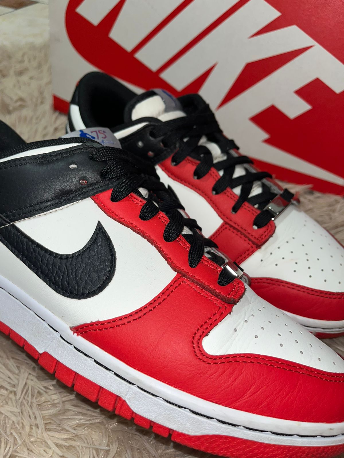 Nike Dunk Low EMB x NBA 75th Anniversary Chicago