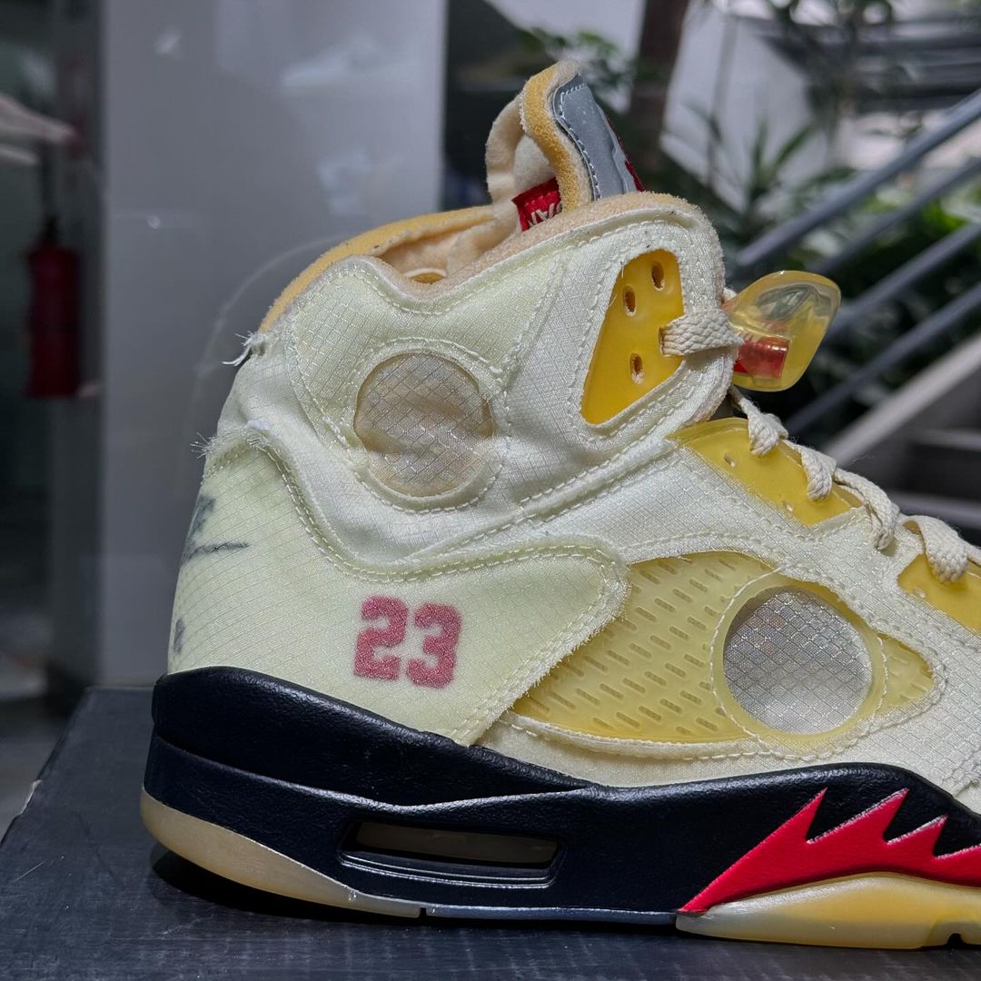 Air Jordan 5 Retro SP "Off-white - Sail"