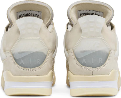 Air Jordan 4 Retro x Off White "Sail"