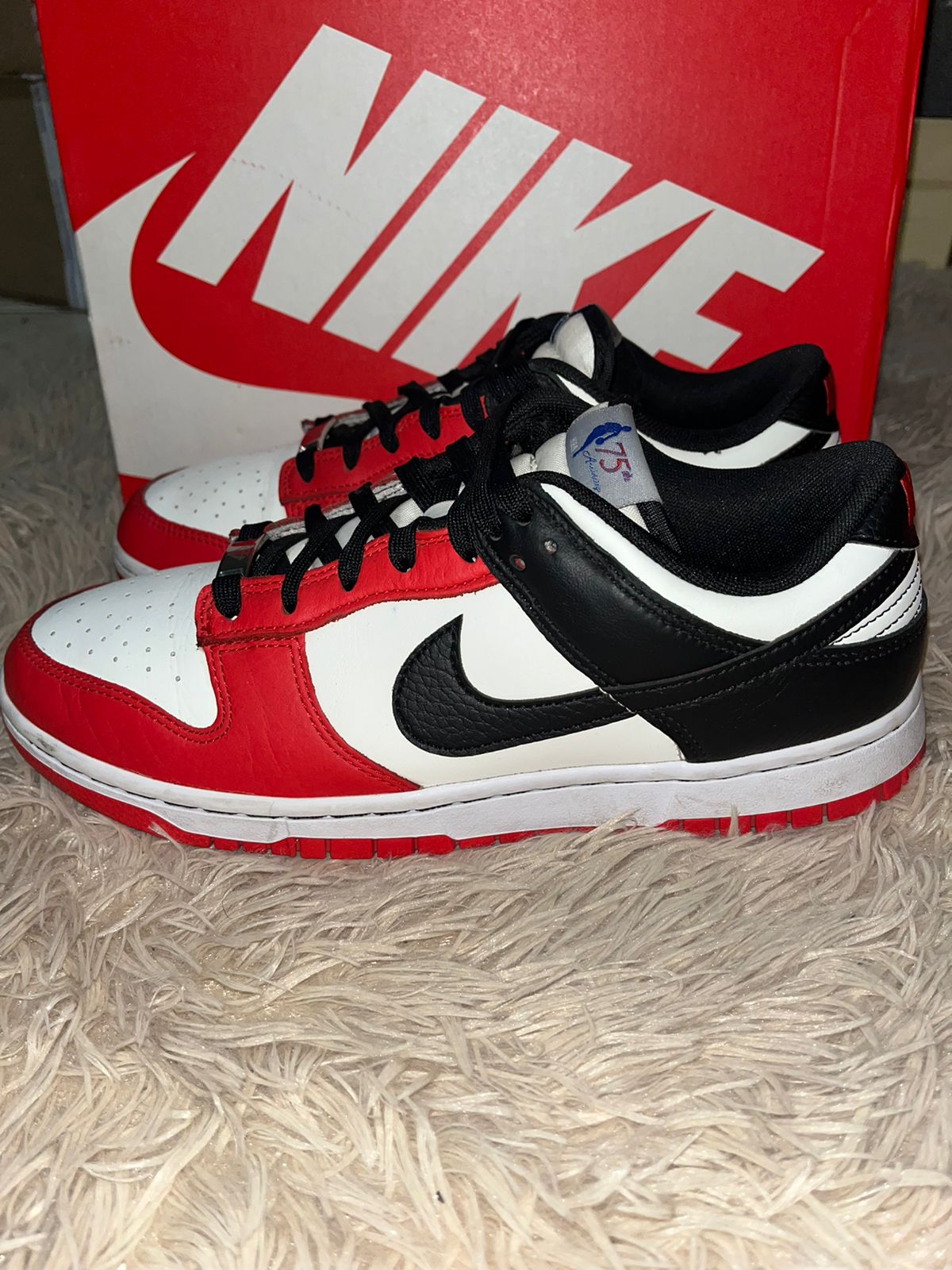 Nike Dunk Low EMB x NBA 75th Anniversary Chicago