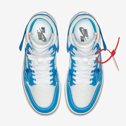 Jordan 1 Off white university blue