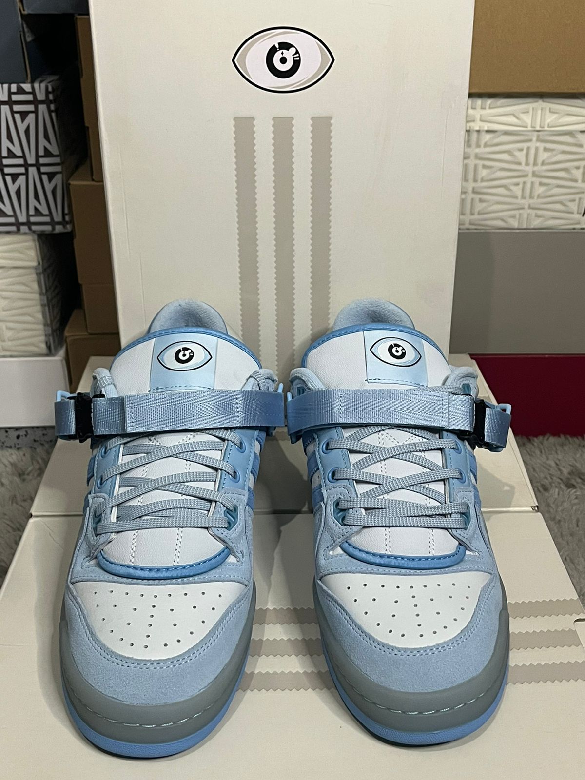 Adidas Forum Buckle Low x Bad Bunny "Blue Tint"