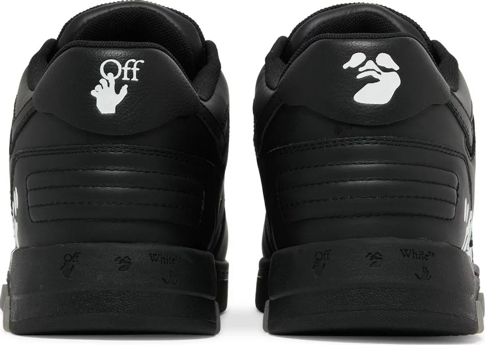 Off-White OOO Low Tops "For Walking - Black White"