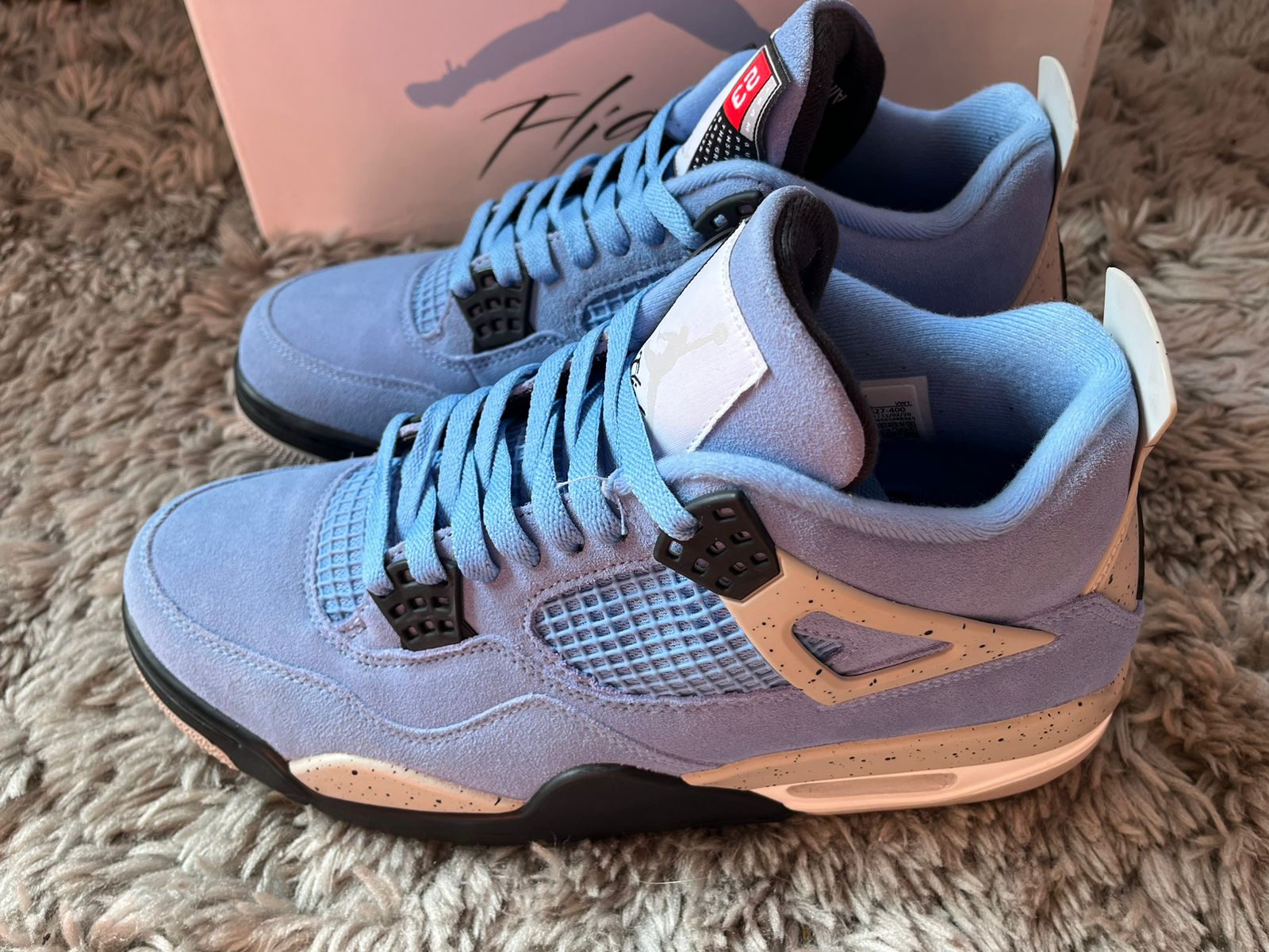 University Air Jordan Blue Suede Jordans Blue Retro