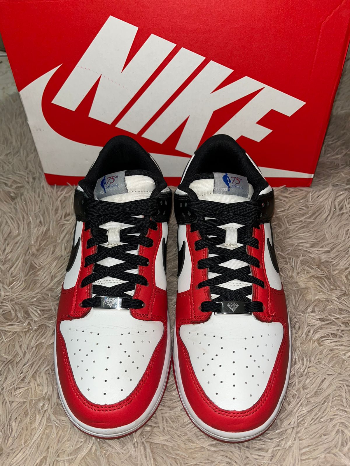 Nike Dunk Low EMB x NBA 75th Anniversary Chicago