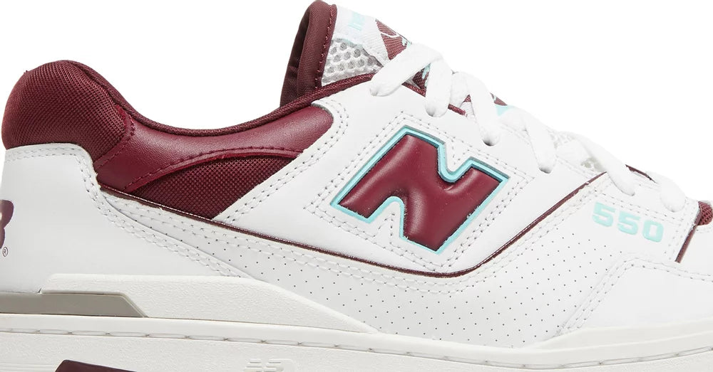 New Balance 550 "Burgundy Turquoise"