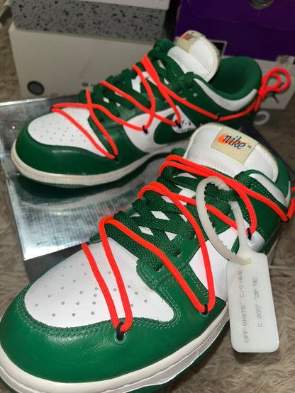 Nike Dunk low x Off-white "Pine Green"