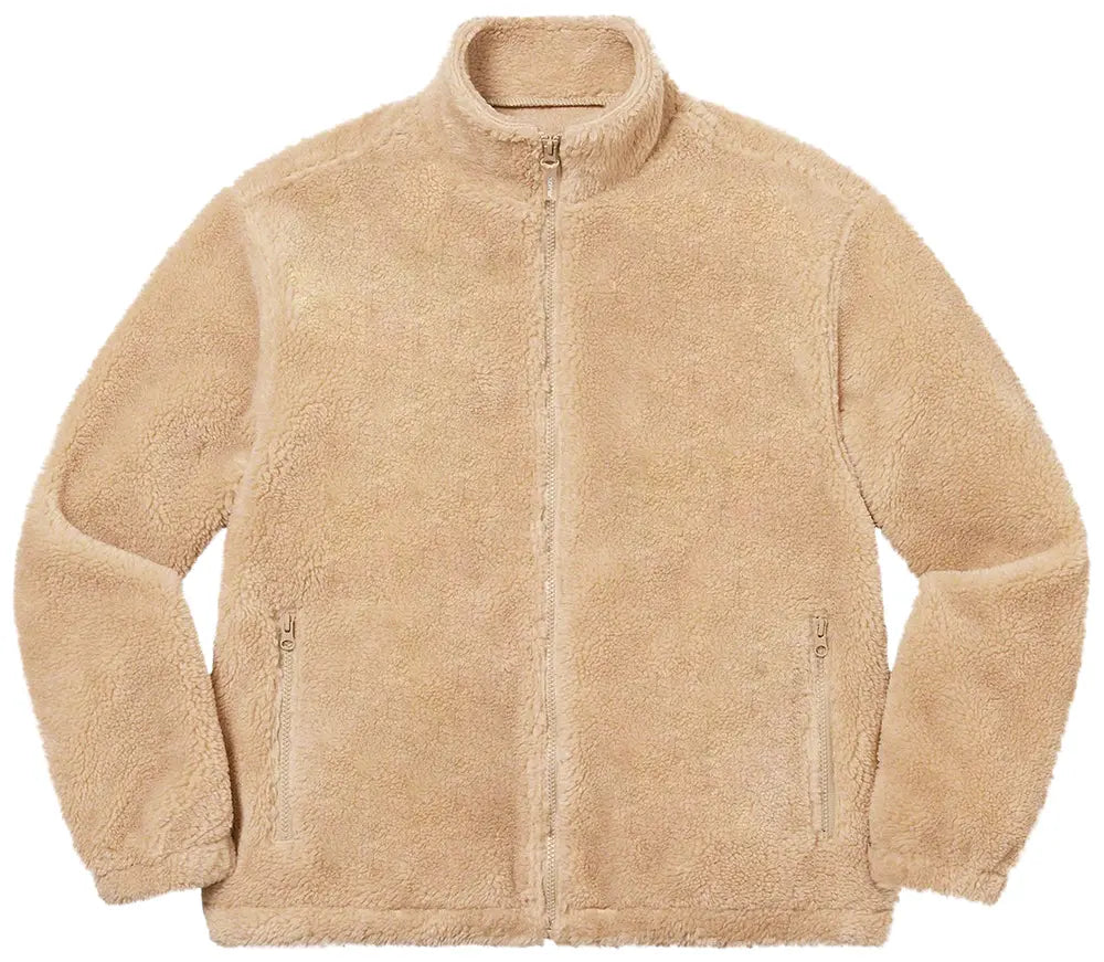 Supreme Star Fleece Jacket "Natural"