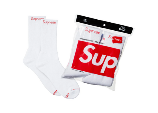 Supreme®/Hanes® Crew Socks