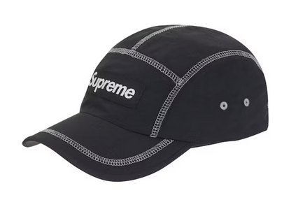 Reflective Stitch Camp Cap "Black"