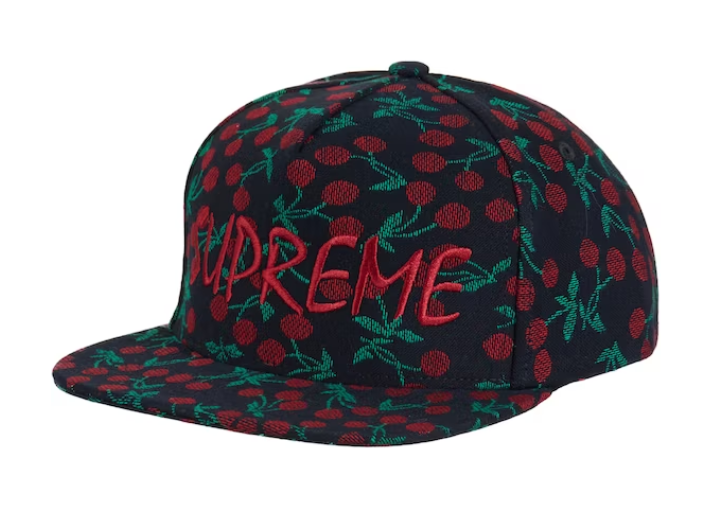 Cherries 5-Panel "indigo "