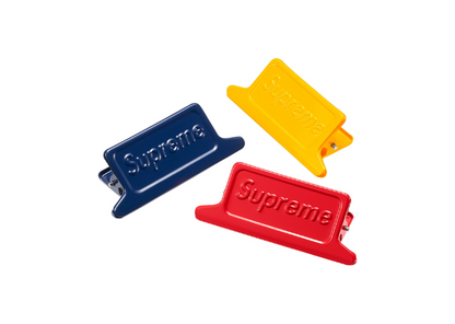 Supreme®/Dulton Small Clips (Set of 3) "Multicolor"