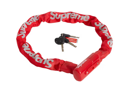 Kryptonite Integrated Chain Lock "Red"