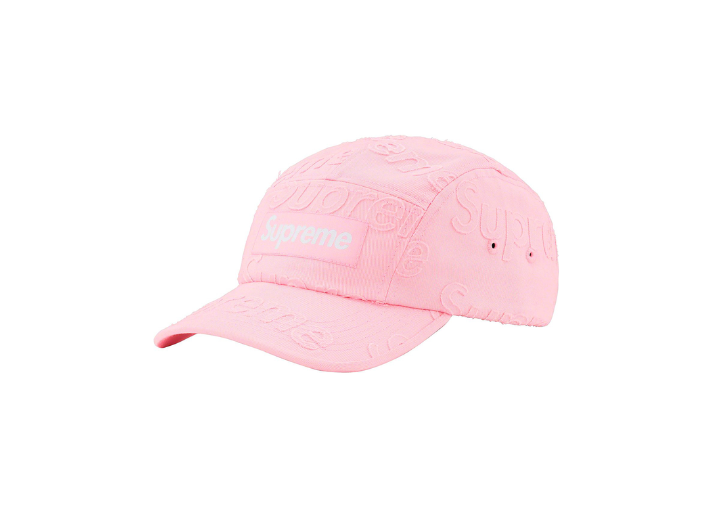 Lasered Twill Camp Cap "Pink"