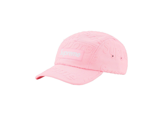 Lasered Twill Camp Cap "Pink"
