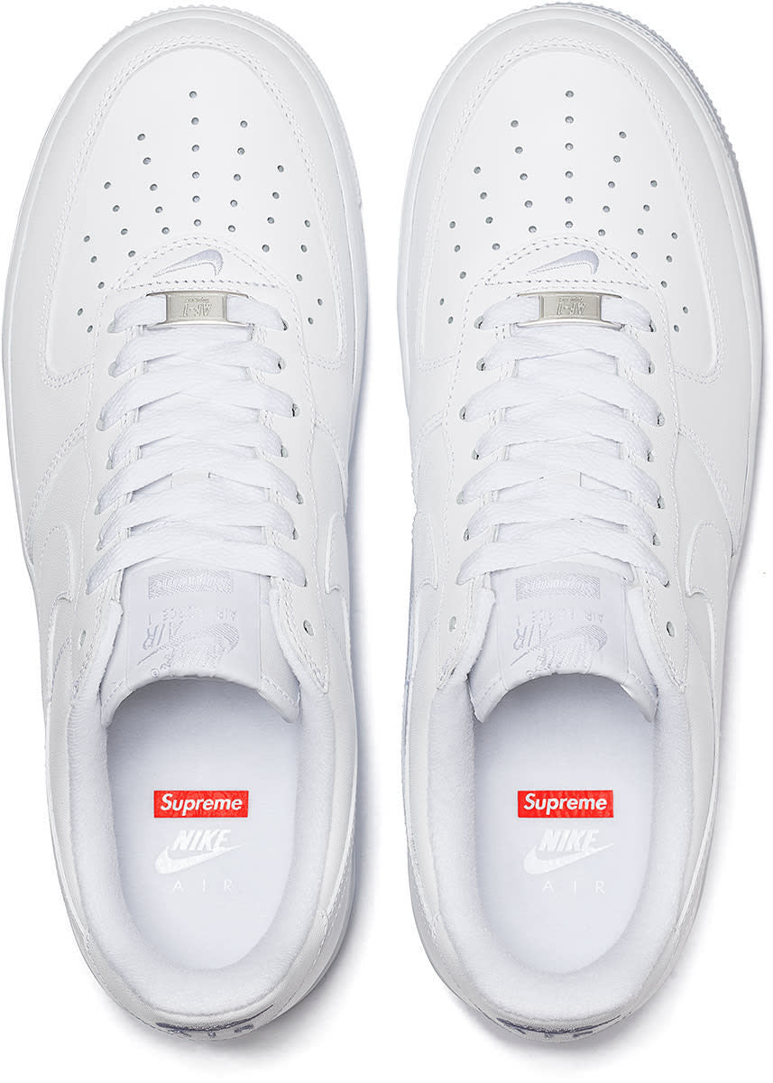 Nike Air Force 1 Low x Supreme "Box Logo - White"