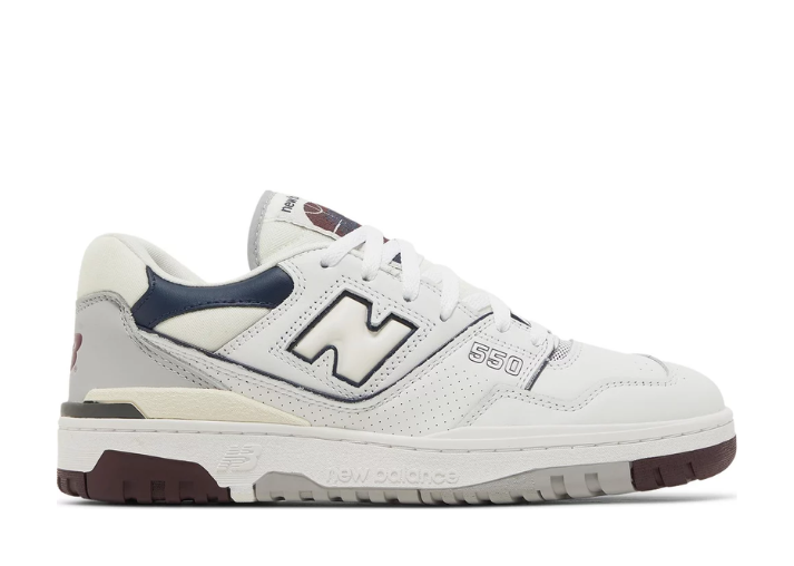 New Balance 550 " White Natural Indigo Burgundy "