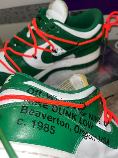 Nike Dunk low x Off-white "Pine Green"