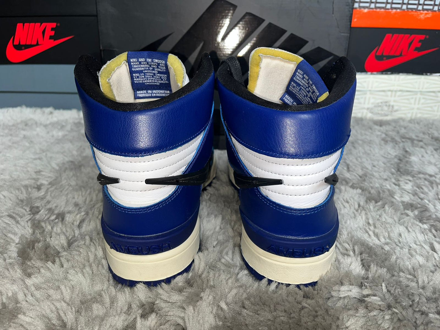 Nike Dunk High x Ambush "Deep Royal"