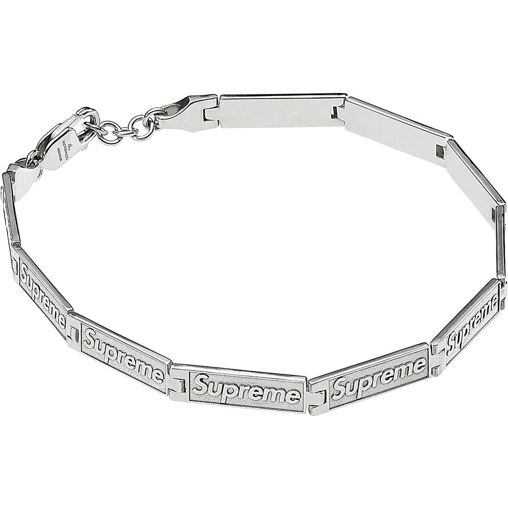 Supreme®/Jacob & Co Logo Link Bracelet