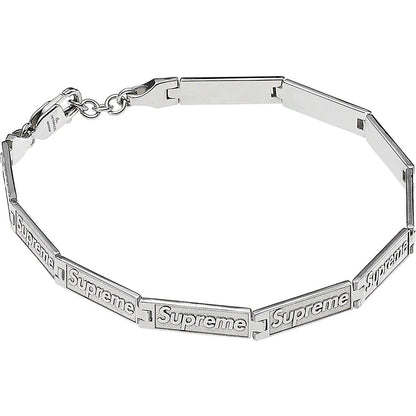 Supreme®/Jacob & Co Logo Link Bracelet