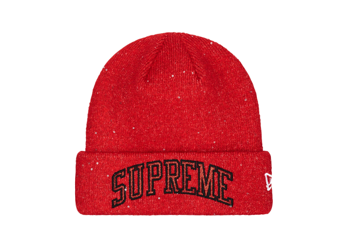 New Era® Metallic Arc Beanie "Red"